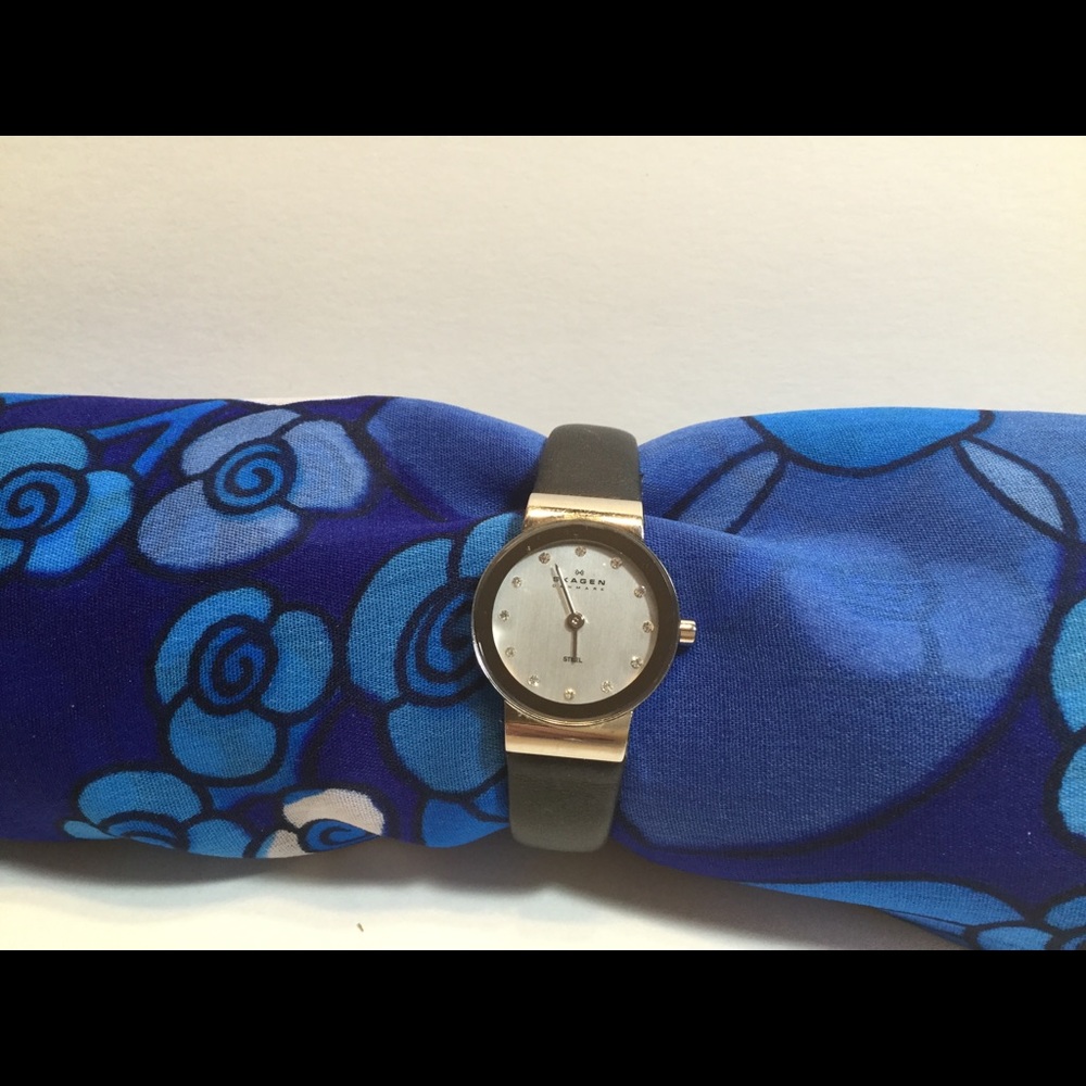 Skagen Women’s Stainless Steel Adjustable Watch.